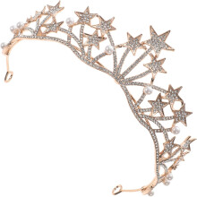 1pc Chic for Brides Elegant Crystal Headband for Weddings Parties and Celebrations Unique Bridal Accessories