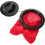 3 st 30 ml ABS-plastreseflaskor med vakuumpump 1