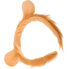 Löwenohren-Haarreif für Erwachsene, Damen, Party-Haarschmuck