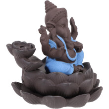 Räuchergefäß Ganesh Lila Sand Aromatherapie Ofen Elegant Zart Leichtes Räuchergefäß Ornament