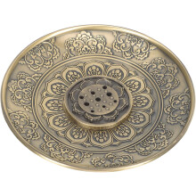 Räucherstäbchenhalter aus Bronze, Räuchergefäß, Schale für Streichhölzer, Meditation, Yoga, Heimdekoration