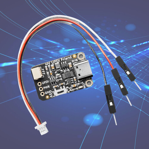 Kleines UPDI-USB-Programmiertool mit kombiniertem 12-V-Impuls 2