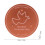 Kupfer-Disk-Vogelbad, 99,99% Cu, 40 g, 10  10  0,8 cm 2