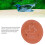 Kupfer-Disk-Vogelbad, 99,99% Cu, 40 g, 10  10  0,8 cm 5