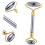Dual Head Face Massager Roller Muscle Relax Tool 5
