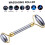 Dual Head Face Massager Roller Muscle Relax Tool 7