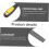 Flat File Tool Handle Metal File for Grinding for Sharpening Suitable for Workshop Tools Random Color 4