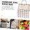Sac de rangement en tissu pour suspendre divers objets - Conception murale simple 2