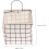 Sac de rangement en tissu pour suspendre divers objets - Conception murale simple 5