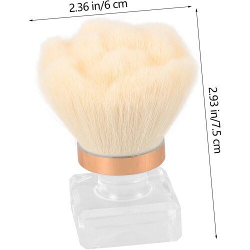 Brosse à ongles réutilisable pour manucure et maquillage 1
