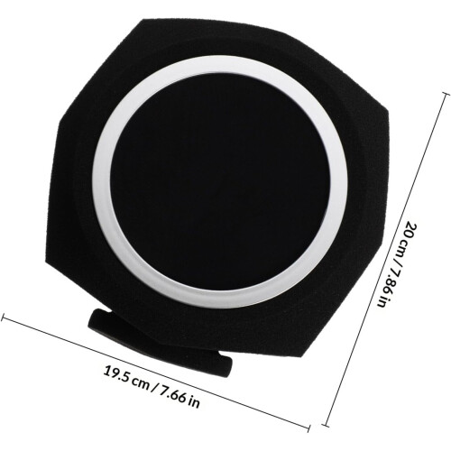 Bonnette anti-bruit en mousse pour microphone acoustique 1