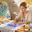 Ergonomic Grip Painting Roller Detachable Plastic Roller Craft 6