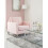 Beliani Armchair VIND Fabric Pink 4