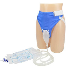 Urinoir portable avec sonde urinaire 1000 ml 2000 ml pour hommes âgés souffrant d'incontinence et patients alités (lot de 2)