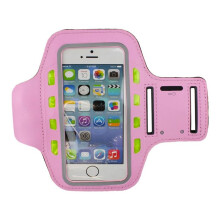 LED-Sportarmband für Smartphone - Rosa