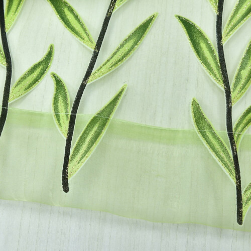 Panel de cortina de voile Willow, cortina transparente para ventana