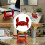 Decorative ABS Pen Rest Crab Shape Pen Display Stand-1 4
