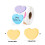 2500Pieces Assorted Color Heart Shape Sticker Gift-2.5cm 3