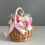 Wicker Storage Basket with Handle and Plastic Insert 5