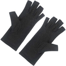 Schutzhandschuhe, Sport-Halbfingerhandschuhe für Fitness, Reiten, Unisex, lange Handgelenkbandage, Bodybuilding-Gymnastikzubehör