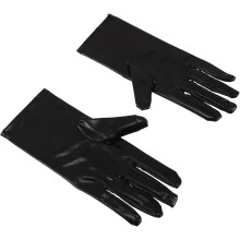 Elegante Lacklederhandschuhe für Damen, UV-Schutz, lange Abendhandschuhe, Accessoires für Partys im Vintage-Stil