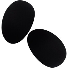 Almofadas musculares portáteis push-up dos homens, adesão forte dos almofadas de peito de silicone substituíveis profissionais, 2pcs