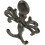 Octopus Wall Hook Cast Iron Metal Nautical Decorative Coat Hook 1
