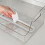 Heavy Duty Acrylic Bookend Sliding Action Book Support Space 4