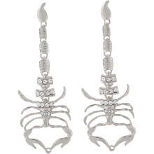 Skorpion-Ohrringe, baumelnde Statement-Ohrringe für Damen, modischer Gothic-Stil, funkelnder Strassschmuck