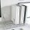 Heavy Duty Acrylic Bookend Sliding Action Book Support Space 5
