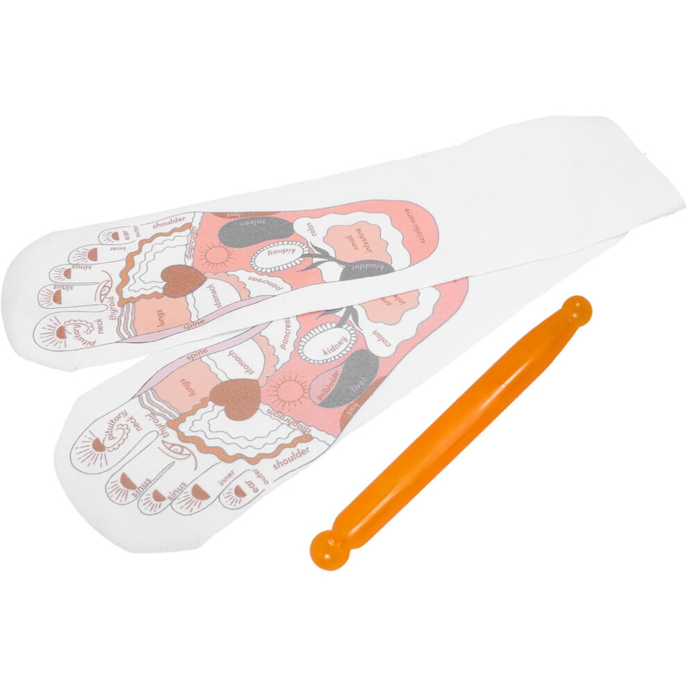 Hkhbjs Acupoint Socks Reflexology Tools For Foot Massage Acupressure Socks Elastic Design