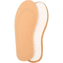 Schapenvacht latex inlegzool voor jongens- en meisjesschoenen, dempende zool voor extra hielcomfort, paar inlegzolen