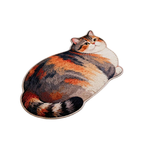 High Absorbency 3D Cats Bathroom Mat Fast Drying-30X40cm type 2