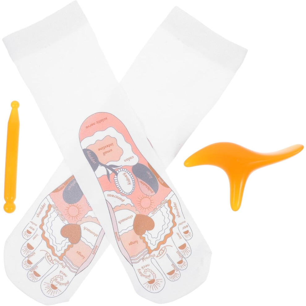 Hkhbjs Acupressure Reflexology Socks With Massage Tools