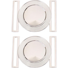 Boucles de ceinture en alliage de zinc, diamètre intérieur 50 mm, boucles décoratives à verrouillage