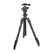 Professional Aluminum Alloy Tripod 163cm Maximumed Height With