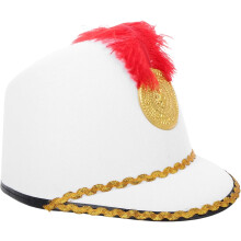 Plume Designed Nutcracker Hat Prop Elegant Costume Cap