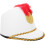 Plume Designed Nutcracker Hat Prop Elegant Costume Cap 1