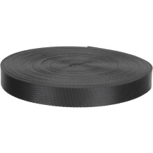 Robustes, leichtes und verschleißfestes Nylon-Gurtband, 50 Meter lang, 1 Zoll breit