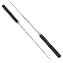 1 par japanske sushi-spisepinner i rustfritt stål, lette, spisse design, enkle å rengjøre, solide spisepinner
