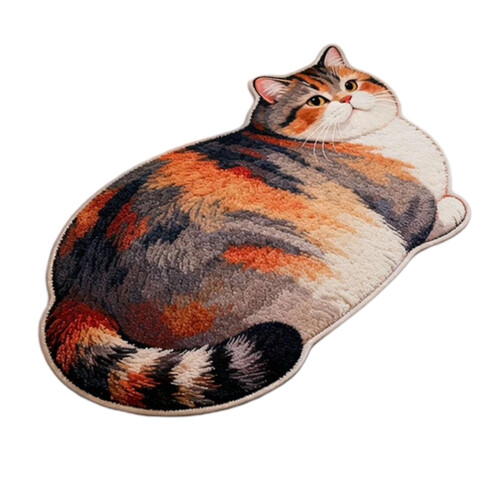 Silicagel badmat 3D kattenvorm Hoogabsorberende-60X90cm type 2