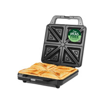 Salter Sandwich Toaster NonStick 4 Slice Cool Touch Easy Clean Temp Control
