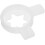 Ice Cream Shaping Nozzles Ice Cream Maker Accessories White Plastic Versatile Reusable Accessory 1