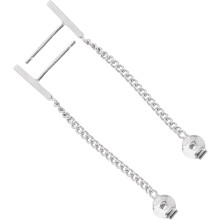 Ohrringe aus reinem Silber, stilvoll, leicht und dekorativ – perfekt für jeden Tag und für Damen.