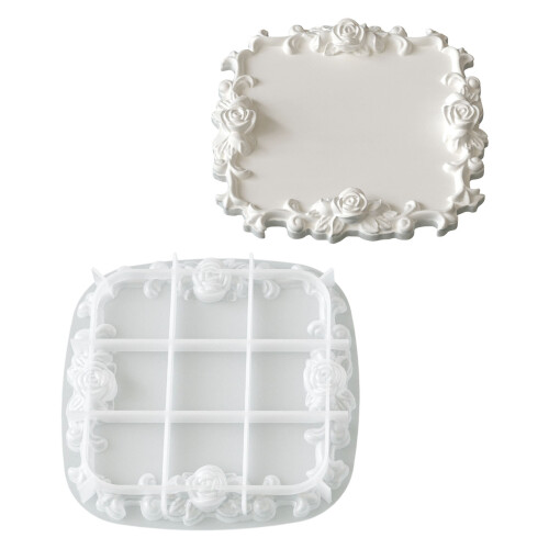 Flexible Nonstick Silicone Rose Mould Suitable For Various