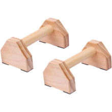 Liegestützgriffe aus Kiefernholz, 30 cm, Paar, Rahmen für Armkrafttraining