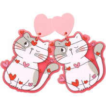 Katzenohrringe, Hängeohrringe für Damen, dekorativer Damenschmuck, Ohraccessoire für Geburtstag, Hochzeit