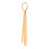 Elegante trendy 3,5 cm dunne stropdas van polyester,-amandelgeel 1