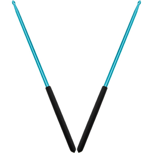 1 Pair Performance Drumsticks Stage Drumsticks Comfortable to Hold Versatile Blue Aluminum Alloy
