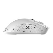 T68 500 mAh 11,9  6,2  4 cm weiße Gaming-Maus